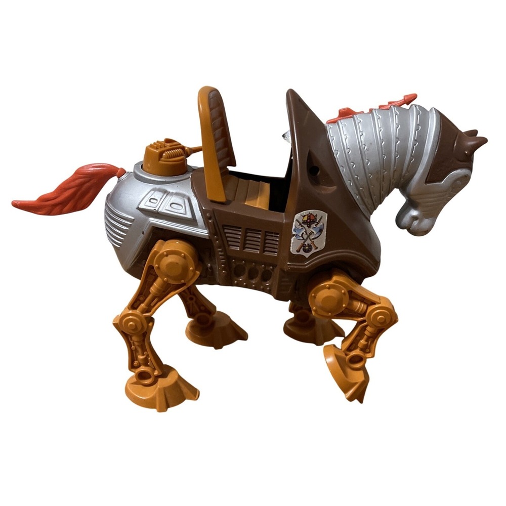 MOTU Vintage Stridor He-Man Battle Horse Masters Of The Universe (missing 1 gun)